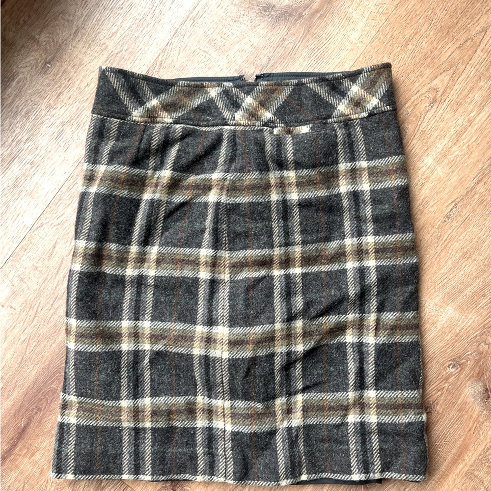 Vintage LL Bean Plaid Skirt